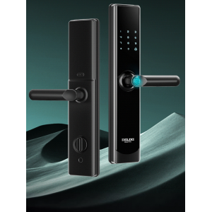 德力西指纹锁家用防盗门智能门锁